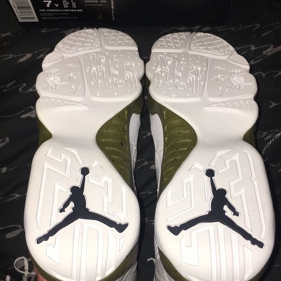 AIR JORDAN 9 RETRO "STATUE" (GS) - Picture 3 of 8